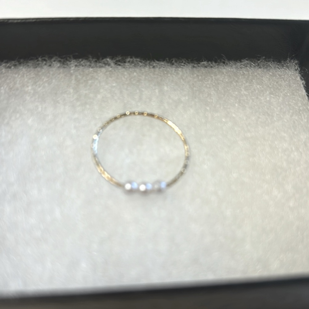 Pearl Stackable Ring Size 7